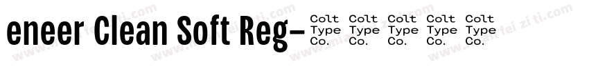 eneer Clean Soft Reg字体转换